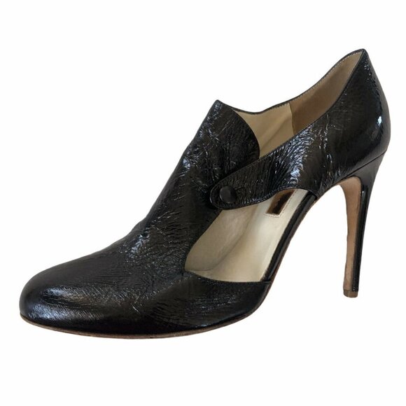 Rupert Sanderson Condor Black Open Side Shoe Boots - Picture 5 of 12